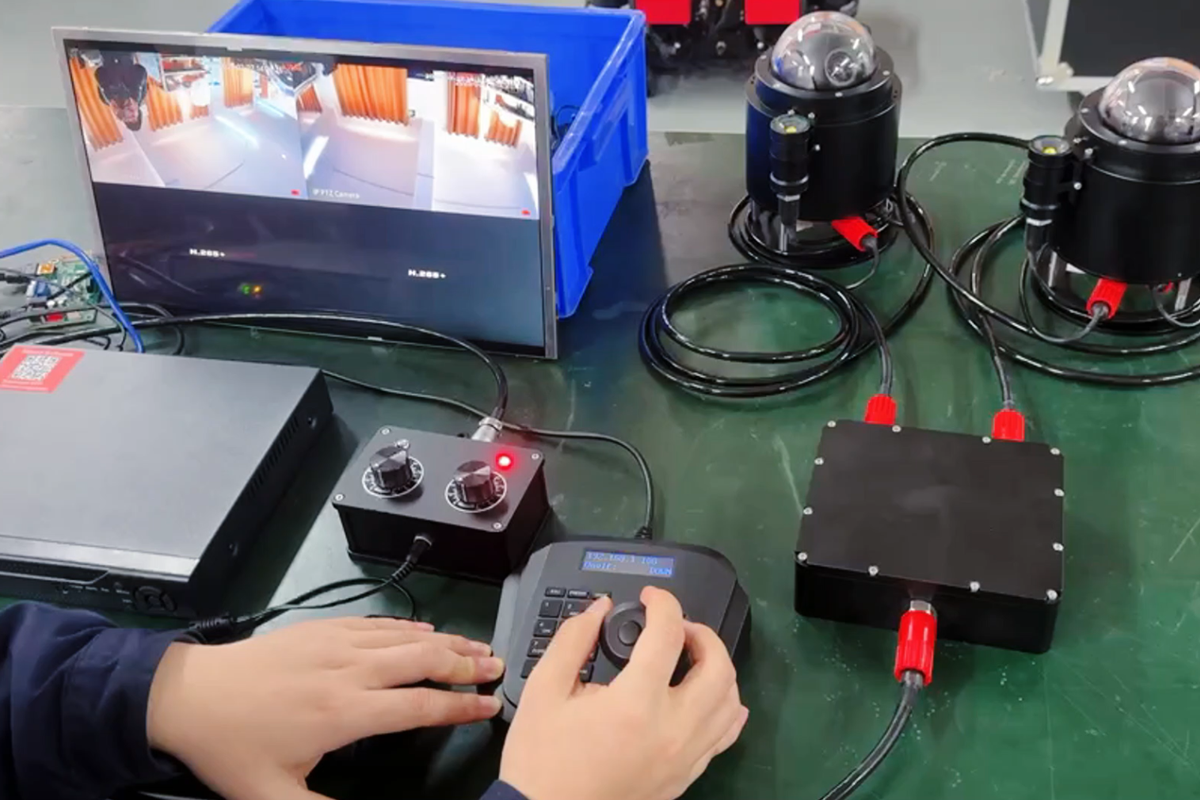 April 9, 2025: Custom Dual PTZ for Egyptian Customer